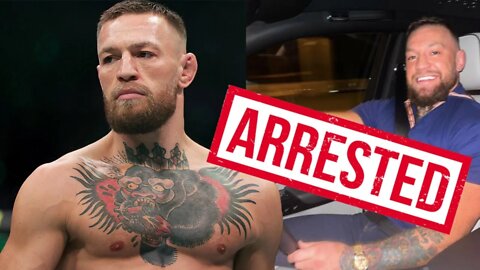 UFC Star Conor McGregor ARRESTED In Ireland | VIDEO Of Police Pulling Him Over!