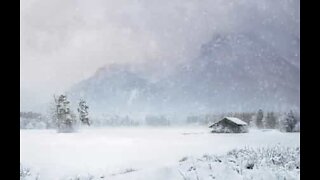 Islande: une fore tempête de neige en images