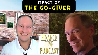 FINANCE EDUCATOR ASKS: What Impact Has Your Books Had on Readers? The Go-Giver Author Reflects.