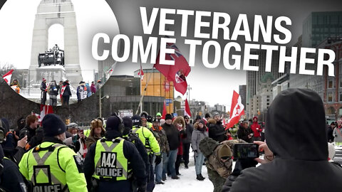 Veterans explain why they removed police fencing around Ottawa's National War Memorial
