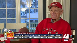WWII veteran named VIP honoree at Chiefs victory parade