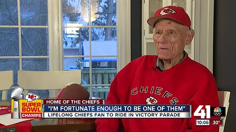 WWII veteran named VIP honoree at Chiefs victory parade