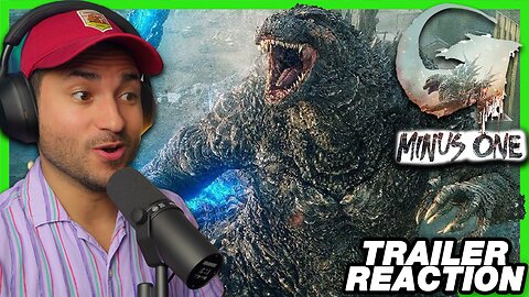 Godzilla Minus One (2023) | Official Trailer Reaction