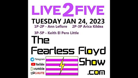 JAN 24 2023 @ 1: Ann LeFlore, 2: Arica Kildea, 3: Liaa Trust, 5: Keith Little - Live 2 Five ©