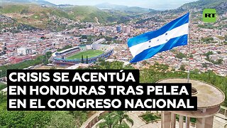 Pelea en el legislativo de Honduras: Congresistas armados, varios heridos y cruce de acusaciones