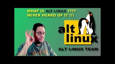 What is Alt Linux ... Never heard of it!!!