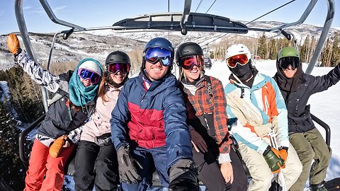 Snowboarding and Meeting Van Life Friends at Beaver Creek CO!