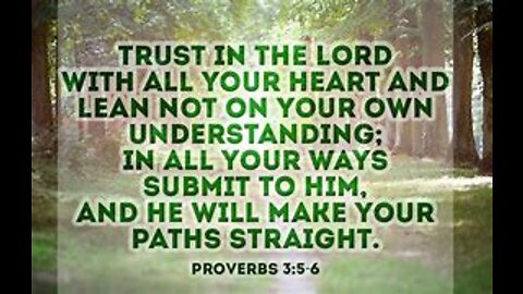 Trust in the Lord