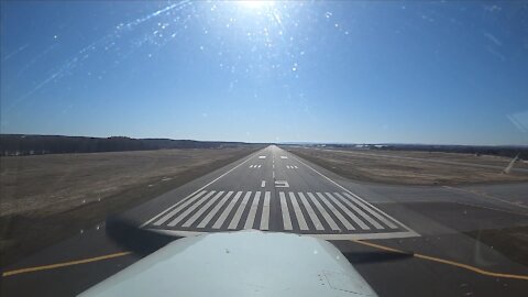 KRME Approach and Departure RWY 15 3-21-21