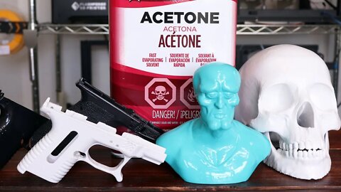 Smooth your ABS and ASA Parts with Acetone