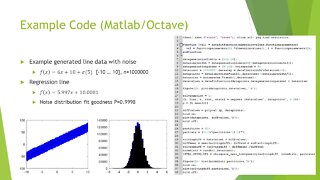 Linear-Polynomial Normal Noise Data Fit