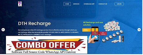 Diwali Combo Offer software recharge and dth @ WhatsApp Api software Combo 2 software just Rs 10000