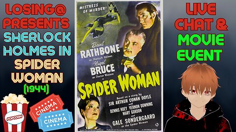 🕵️‍♂️Sherlock Holmes in Spider Woman (1944) | Movie Sign!!!