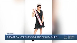 Breast cancer survivor wins Ms. Florida beauty pageant