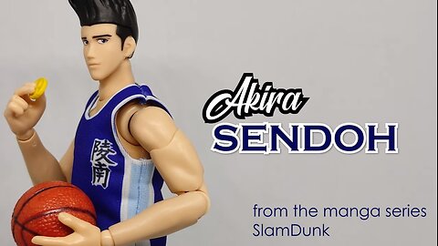 Slamdunk Akira Sendoh Quick Profile Dasin 1:10 Action Figure