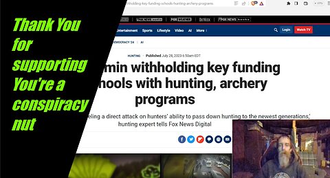 BIDEN ADMINISTRATION TRYING TO USE BSCA LAW TO STOP HUNTER SAFETY AND ARCHERY PROGRAMS IN SCHOOLS