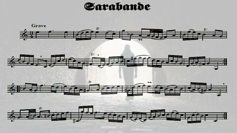 Bach Suite for Cello #1 - Sarabande (Bb Trumpet Transcription)