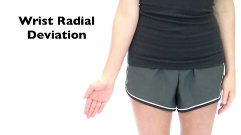 Wrist Radial Deviation