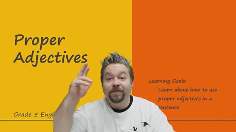 What are Proper Adjectives? How to use Proper Adjectives in a Sentence. English Grammar Lesson