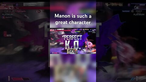 Are You Loving Manon Also? #youtubeshorts #shorts #sf6 #streetfighter6 #manon