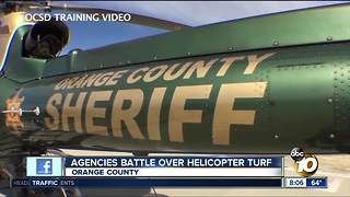 Agencies battle over helicopter turf