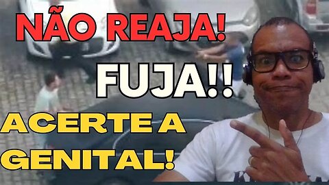 NÃO REAJA! FUJA! ACERTE A GENITAL! O problema do monodiscurso na defesa pessoal - KRAV MAGA