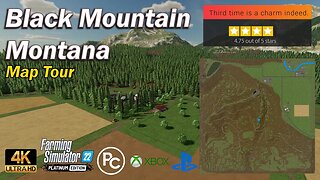 Black Mountain Montana | Map Tour | Farming Simulator 22