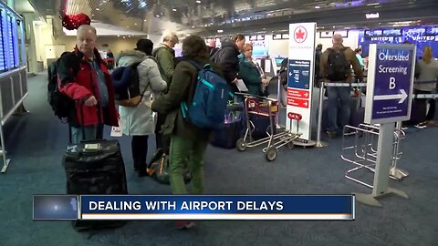 Pilot talks how to deal with airport delays ahead of holiday travel