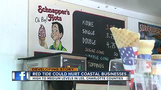 Red Tide could affect businesses