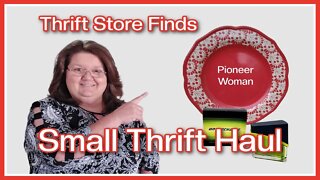 Small Thrift Haul | Thrift Store Shopping | Thrift Store Finds
