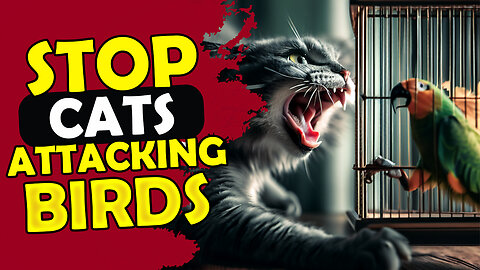 HOW YOU CAN STOP YOUR CAT FROM ATTACKING YOUR BIRD? POINT 6 THE MOST IMPORTANT