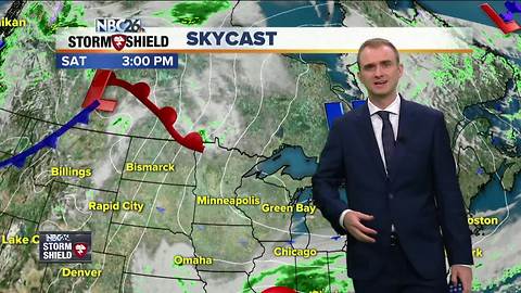 Gino Recchia NBC26 Storm Shield Weather Forecast