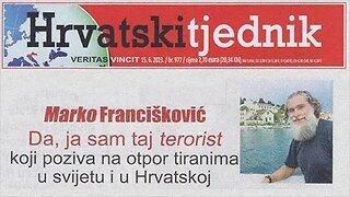 Hrvatski tjednik - Marko Francišković - cijeli intervju