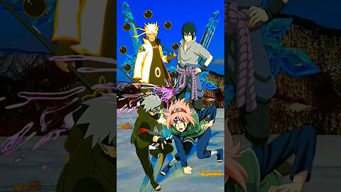 Naruto VS Sasuke VS Kakashi VS Sakura - WHO IS STRONGEST??.#shorts