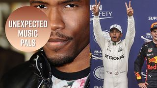 Lewis Hamilton is making music with Frank Ocean