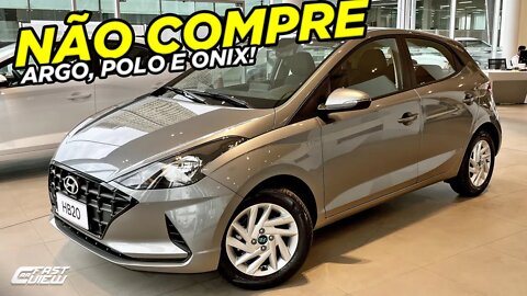 NOVO HYUNDAI HB20 EVOLUTION 1.0 FLEX MANUAL 2022! VERSÃO INTERMEDIÁRIA MELHOR QUE POLO, ARGO E ONIX?