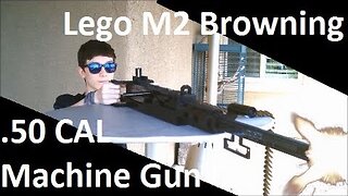 LEGO M2 Browning .50 CAL Machine Gun (LIFE-SIZE)