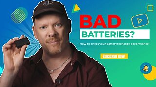 How to Check your Camera's Battery Recharge Performance