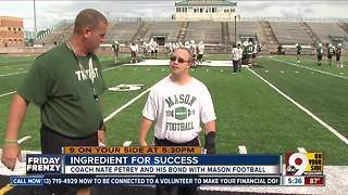 Nate Petrey, football coach with Down syndrome has special bond with head coach, team