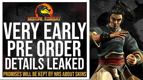 Mortal Kombat 12 Exclusive : PS5 Exclusive skin, The Great Kang Lao as Pre Order Bonus, 150$ Price