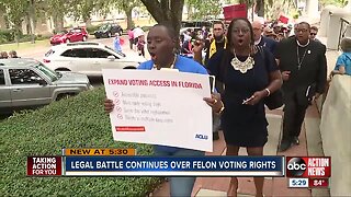 Legal battle continues over felon voting rights