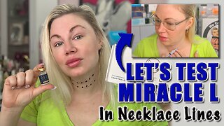 Let's Test! Building collagen in the Necklace Lines with Miracle L, AceCosm | Code Jessica10 Saves