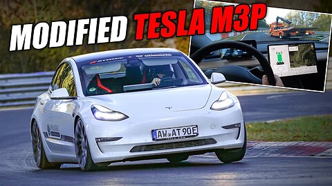 The BEST MODIFIED Tesla Model 3 Performance I Have Driven!