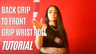 HOW TO DO A BACK GRIP TO FRONT GRIP NUNCHAKU WRIST ROLL TUTORIAL