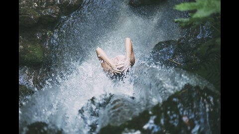 waterfall sound to sleep listening