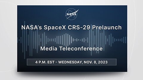 NASA's SpaceX CRS-29 Prelaunch