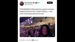 Tucker speaking Truth to Power in Edmonton