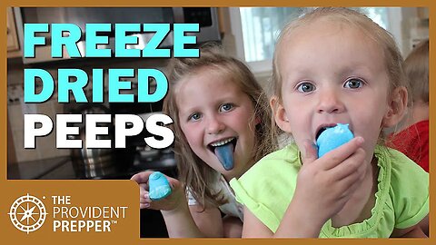 Food Storage: Freeze Dried Peeps - Not Really for Storage, Just for Fun!