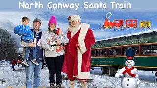 Santa's Train in North Conway NH - TWE 0423