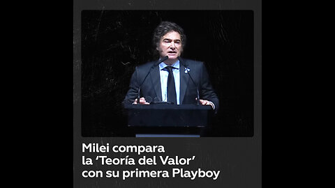 Milei nombra el libro que disfrutó más que su primera revista Playboy